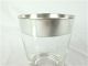 Silver Band Tapered Glasses Dorothy Thorpe Mid - Century Modern Mad Men Vintage Mid-Century Modernism photo 2