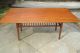 Danish Modern Teak Coffee Table/slide Out Wings Cool Mid-Century Modernism photo 1