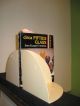 2 Mid Century Space Age Kartell Stoppino White Bookends Mid-Century Modernism photo 3