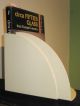 2 Mid Century Space Age Kartell Stoppino White Bookends Mid-Century Modernism photo 6