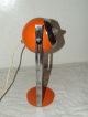 Vintage Eames Industrial Mid Century Mod.  Art Deco Machine Age Orange Desk Lamp Mid-Century Modernism photo 5