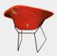 Harry Bertoia 1952 Diamond Lounge Chair Orange Mid - Century Vintage Mid-Century Modernism photo 1