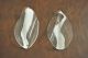 Mazzega Vtg Mid Century Modern Glass Petal Light Fixture Chandelier Italy Venini Mid-Century Modernism photo 8