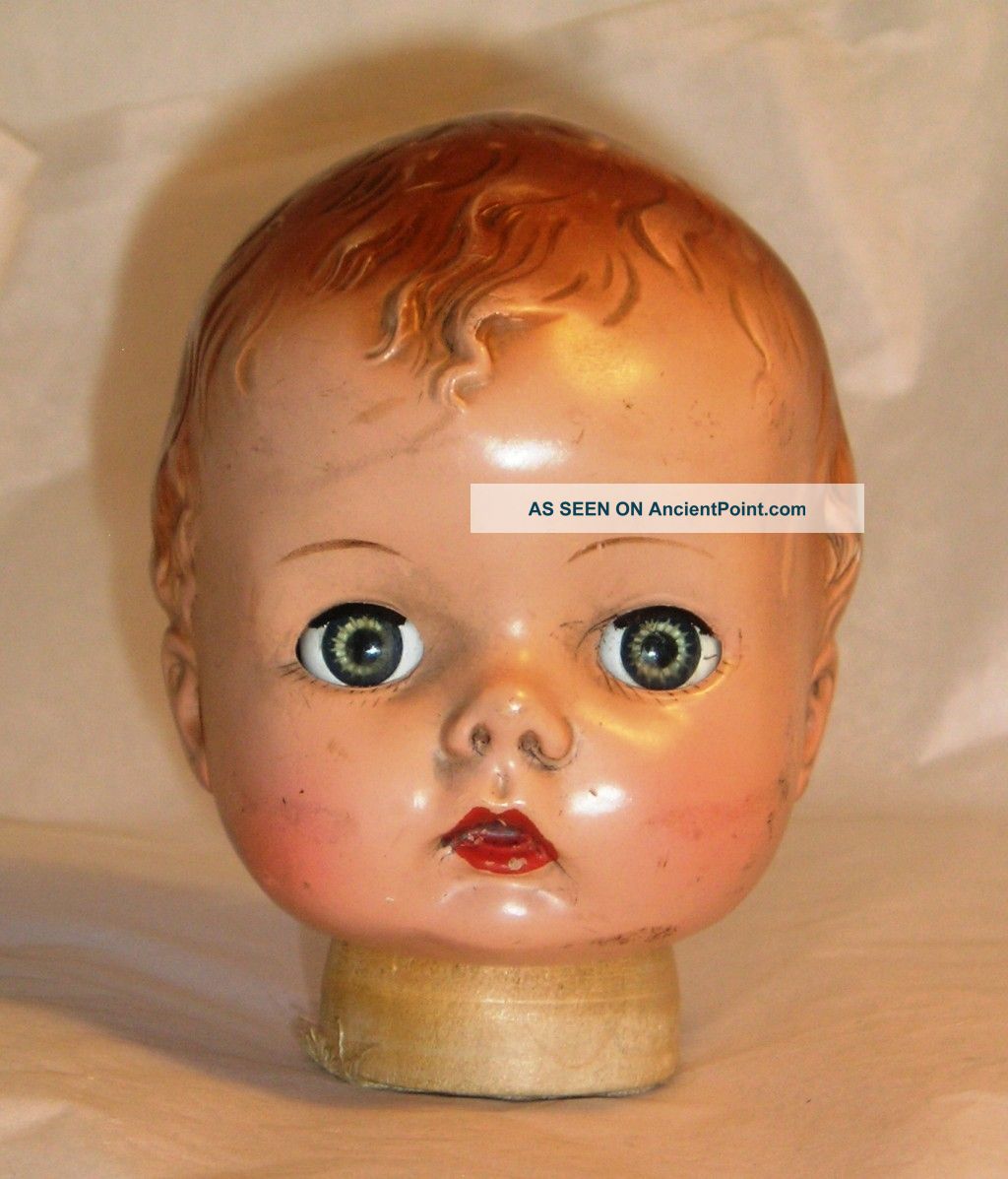 Vintage Alexander Doll Head C47 Mid-Century Modernism photo