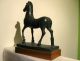 Mid Century Austin Prod Plaster Roman Greek Copy Bronze Horse Mid-Century Modernism photo 3