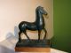 Mid Century Austin Prod Plaster Roman Greek Copy Bronze Horse Mid-Century Modernism photo 8