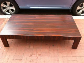 Danish Modern Rosewood Coffee Table By Milo Baughman photo