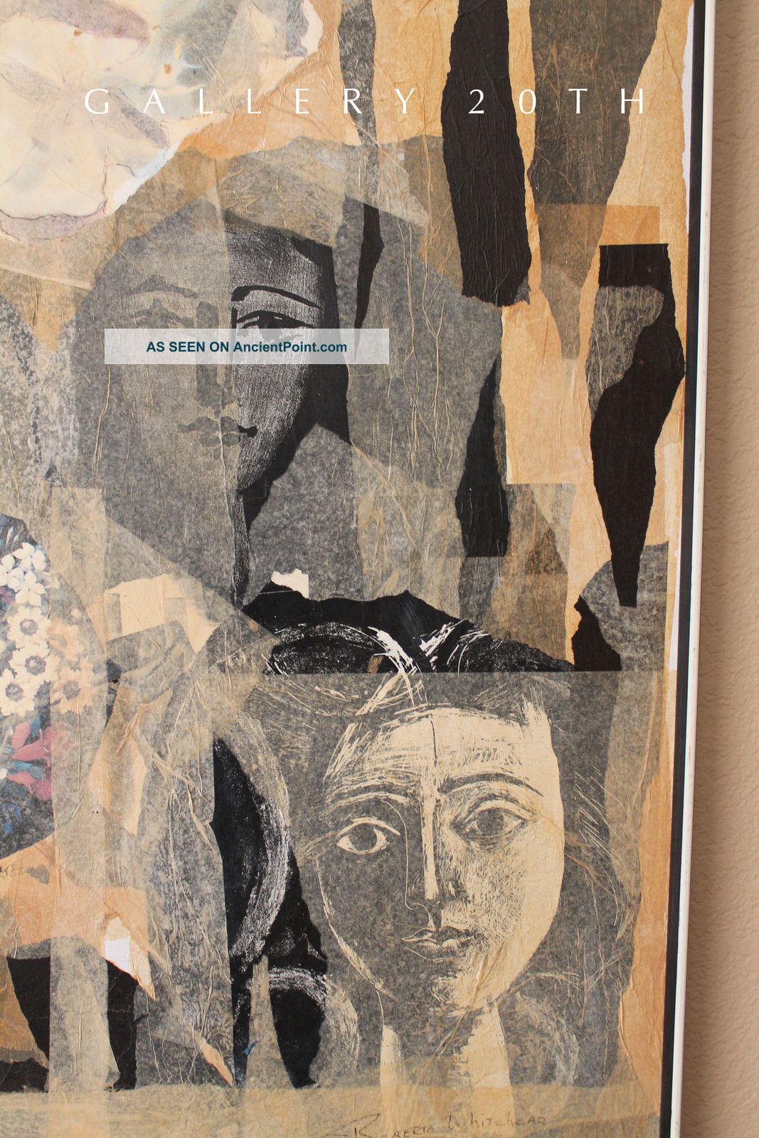 Epic 1950s Illustration Art Mid Century Modern Abstract Painting Eames