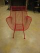 Russell Woodard Mid Century Modern Chair W/ Custom Red Paint Job Mid-Century Modernism photo 1