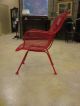 Russell Woodard Mid Century Modern Chair W/ Custom Red Paint Job Mid-Century Modernism photo 3
