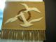 Mid Century Flying Birds Sea Gull Sun Wall Art Textile Mid-Century Modernism photo 1