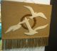 Mid Century Flying Birds Sea Gull Sun Wall Art Textile Mid-Century Modernism photo 3