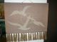 Mid Century Flying Birds Sea Gull Sun Wall Art Textile Mid-Century Modernism photo 6