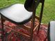 Modern Mid Century Signed Thonet Wide Seat Pr 2 Chair S Orig Vintage Fabric 1900-1950 photo 7
