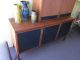 Danish Modern Styled 2 Piece Credenza + Hutch C1960s Attr.  To Dillingham Post-1950 photo 2