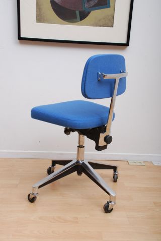 Mid Century Modern Vintage Office Chair Nelson Eames Era photo