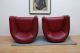 Mid Century Modern Italian Club Chairs Pair Hollywood Regency Eames Bellini Era Mid-Century Modernism photo 9