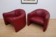 Mid Century Modern Italian Club Chairs Pair Hollywood Regency Eames Bellini Era Mid-Century Modernism photo 6