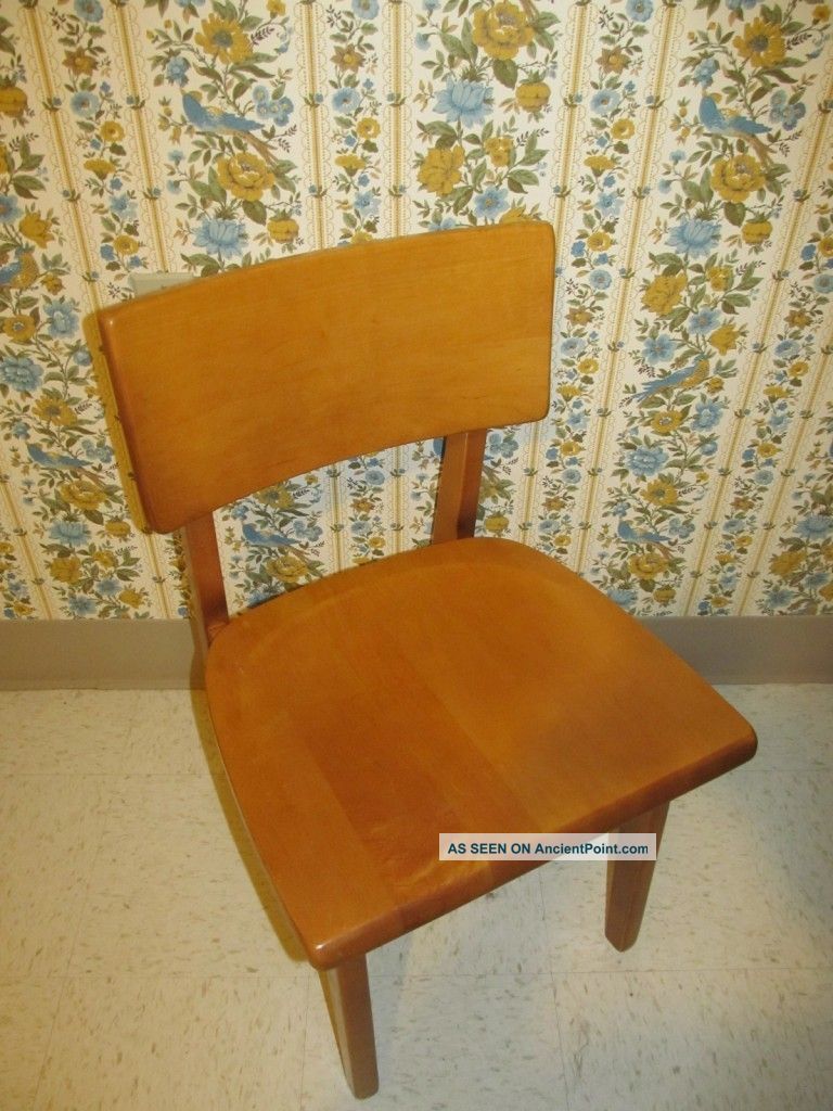 Myrtle Desk Company Mid Century Modern Maple Chair High Point North Carolina Mid-Century Modernism photo
