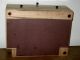 Oak Satin Velvet Lined Drawer Rogers Bros Flatware Silver Box Chest Mid Century Mid-Century Modernism photo 9
