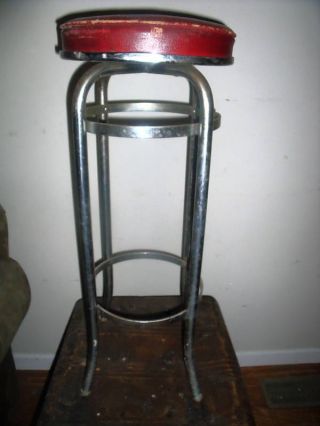 Vintage Howell Co.  Stool Seat And Feet Rare photo