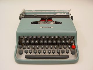Modernism Typewriter Olivetti 