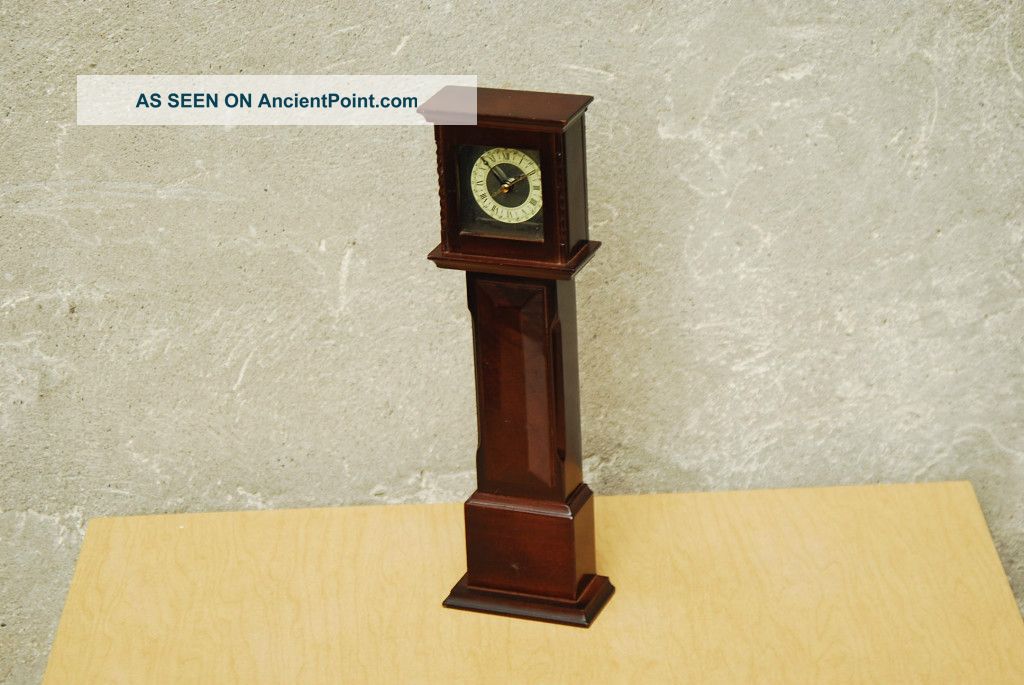 Bombay Wood Mini Grandfather Clock I Like Mikes Mid Century Modern 300+ Items Mid-Century Modernism photo