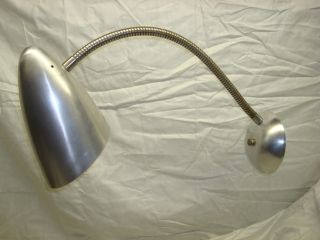 Retro Mid Century~cobra~gooseneck Sconce Light~wall Lamp~1950s~3 Matching Listed photo