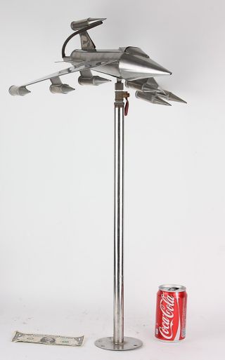 Jet Rocket Streamline Modern Plane Mid Century Soda Fountain Drink Dispenser 60s photo