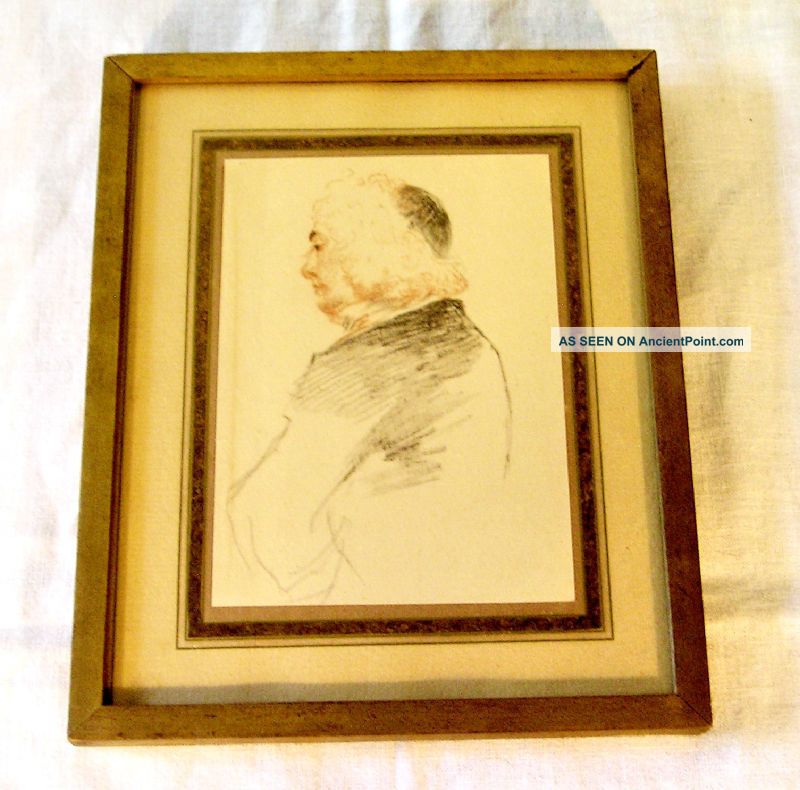 Vintage Or Antique Lithograph Bb1 Mid-Century Modernism photo