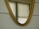 Hollywood Regency Draper Parzinger Era La Barge Gold Leaf Oval Italian Mirror Mirrors photo 4