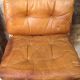 Very Rare Pair Of Karl Ekselius Leather And Aluminum Lounge Chairs Mid-Century Modernism photo 2