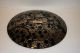 1950s Mid Century Modern Silver & Gold Glass Plate - Unusual Plates photo 4