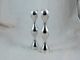 Pair Modern Styel Nambe Candlesticks,  6238,  9 