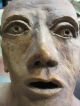 Terracotta Mid Century Modern Bust Head Sculpture - Great Artwork - Detailed Mid-Century Modernism photo 11