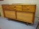 Walnut Buffet/credenza With Rush Paneled Doors By Conant Ball C1960s Post-1950 photo 1