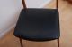 Mid Century Modern Pair Of Italian Mahogany Chairs Sculptural Shape Leggera Mid-Century Modernism photo 5