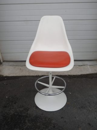 Mid Century Modern Tulip Bar Stool photo