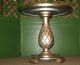 Mid Century Hollywood Regency Silver Side End Table Mid-Century Modernism photo 1