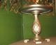 Mid Century Hollywood Regency Silver Side End Table Mid-Century Modernism photo 5