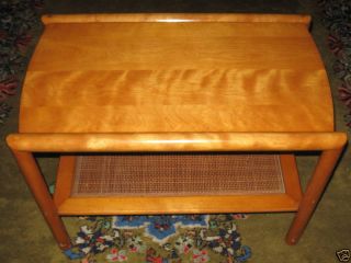 2 Mid Century Conant Ball Russel Wright Side End Tables photo