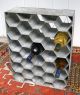 28 Bottle Industrial Loft Steampunk Wine Rack Bar Cellar Machine Age Table Base Mid-Century Modernism photo 2