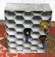 28 Bottle Industrial Loft Steampunk Wine Rack Bar Cellar Machine Age Table Base Mid-Century Modernism photo 6
