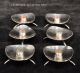 Carl M.  Cohr Mcm Silverplated Candle Holders Qty 6 Mid-Century Modernism photo 1