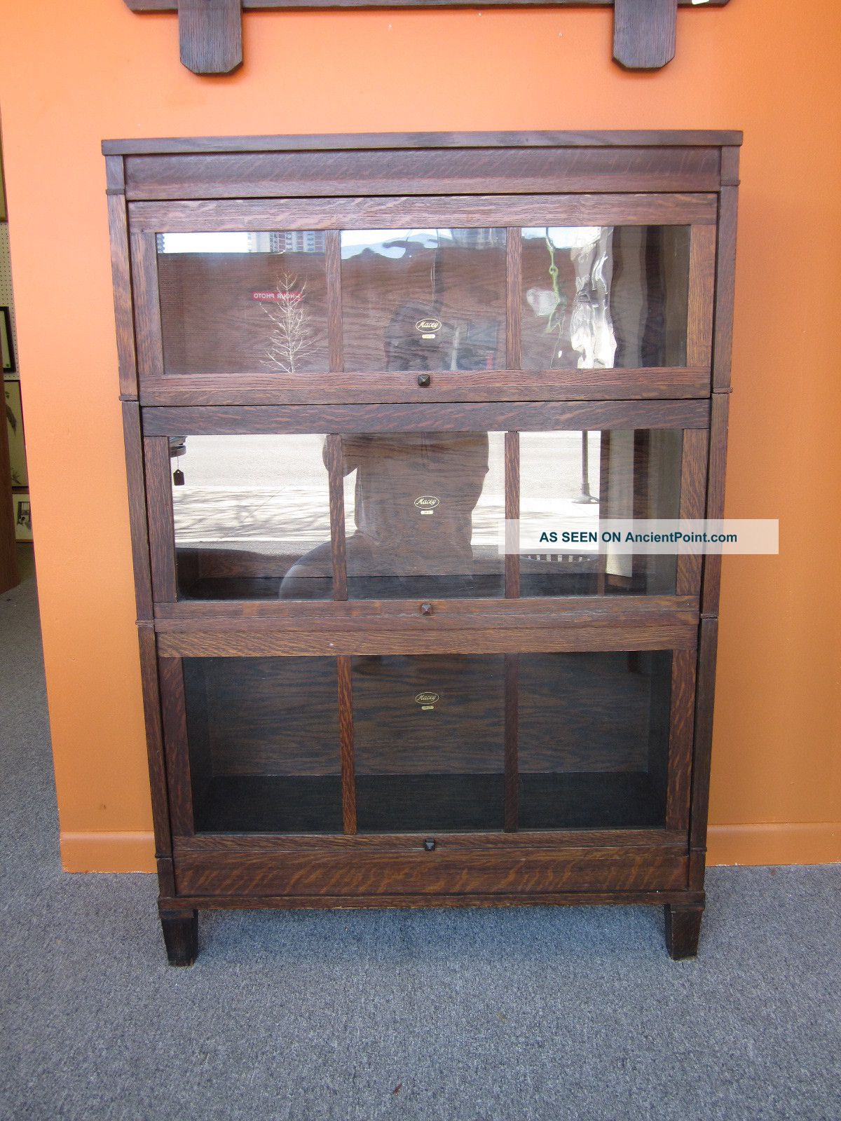 Mission Arts & Crafts 3 - Stack Barrister Bookcase C1920s 1900-1950 photo