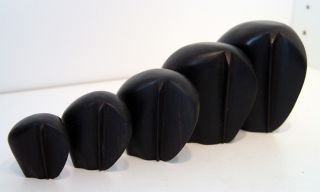 A Stylish Family Of Art Deco Or Modernist Carved Hardwood Elephants photo