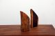Mid Century Modern Cocobolo Bookends Solid Wood Mid-Century Modernism photo 1