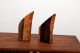 Mid Century Modern Cocobolo Bookends Solid Wood Mid-Century Modernism photo 6