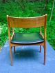 Mid - Century Danish Modern Arm Chair,  Made In Denmark,  Vintage,  Teak,  Great Cond. Post-1950 photo 3