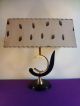 Vtg 1950s Mid Century Modern Atomic  Mad Men  Style Majestic Table Lamp Mid-Century Modernism photo 6